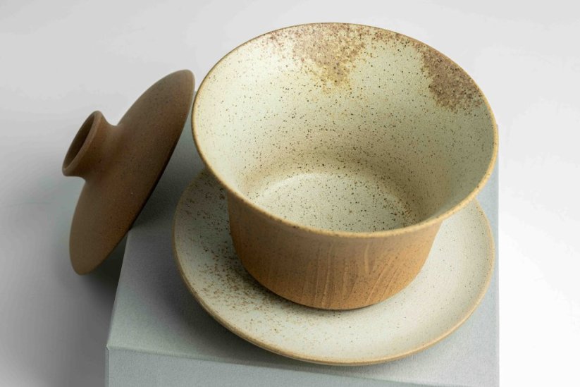 Jinshu Gaiwan Brown Mogake - 170ml