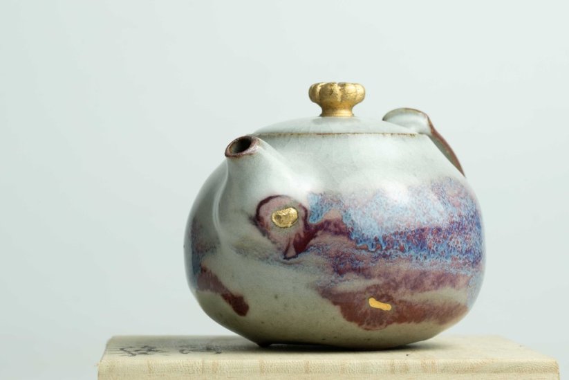 Jhang Jhensing Typhoon Glaze Pot  - 160ml