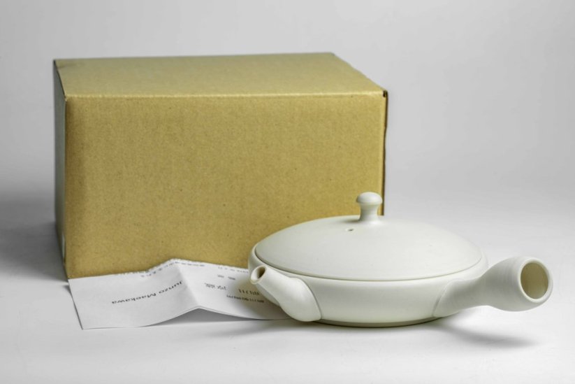 Junzo Maekawa White Hira Kyusu - 120ml