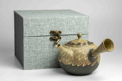 Sawada Hozan Vintage Nerikomi Kyusu - 290ml