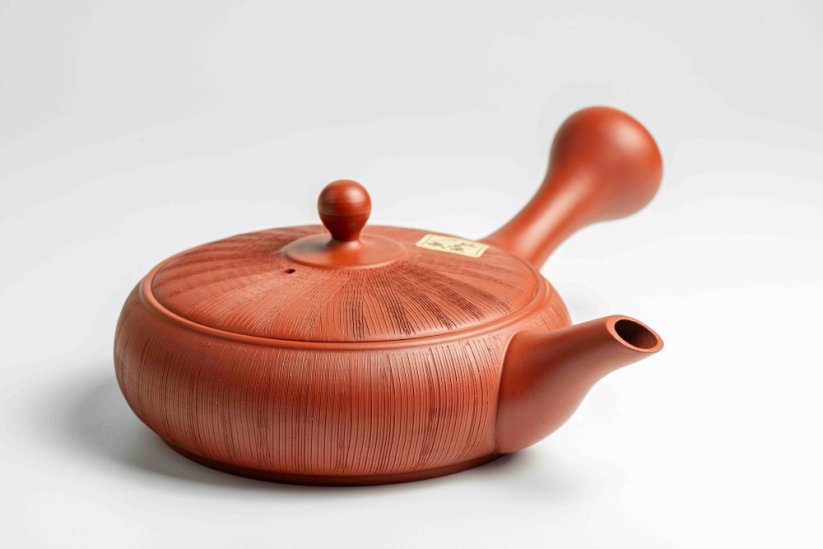 Uemura Natsue  Red Hira Kyusu - 200ml