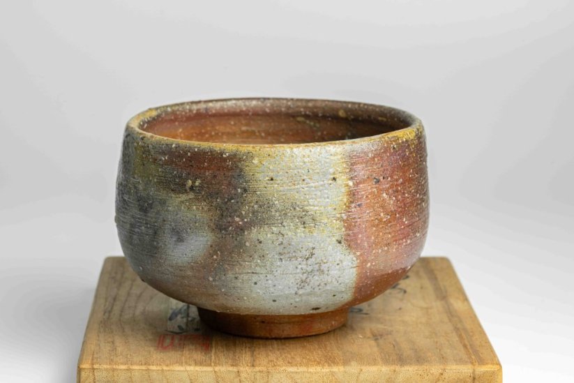 Vintage Tozan Mori Bizen-yaki Chawan