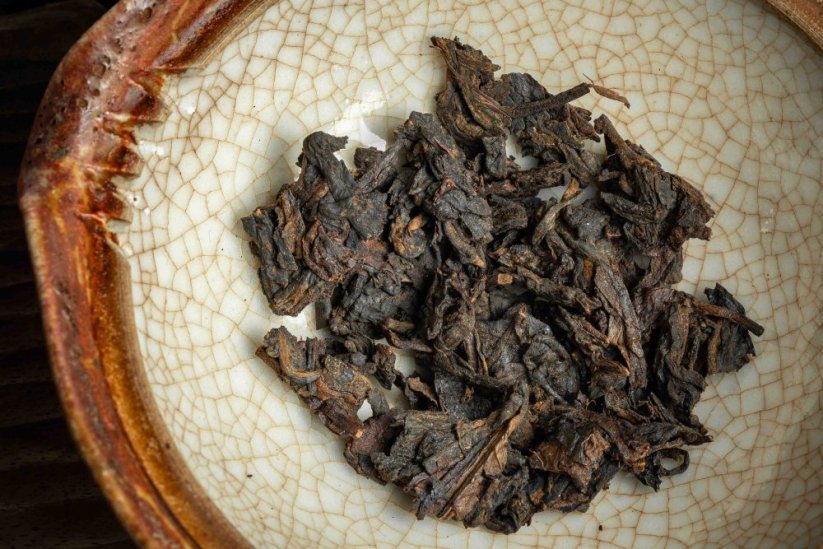7581 CNNP Kunming Tea Factory 2007 Shu Zhuang Cha - 250g - Weight: 50g