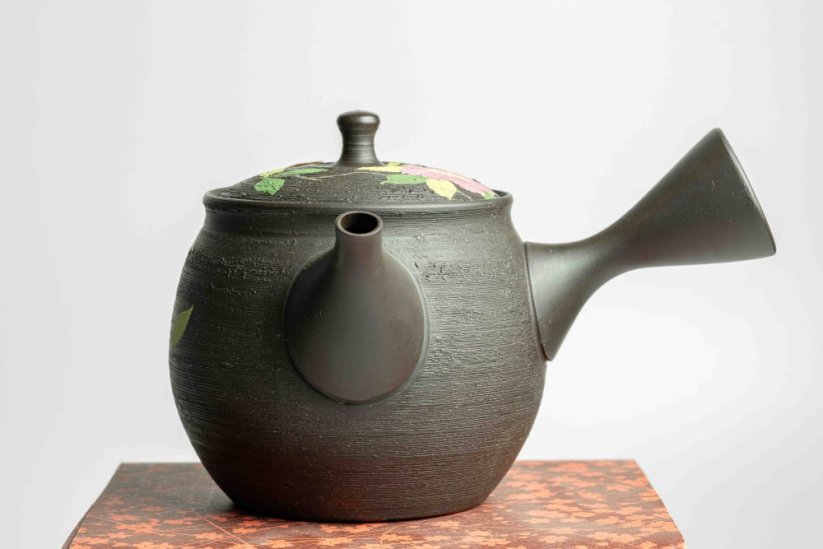 Vintage Shoryu Flowers Kyusu - 350 ml