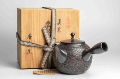 Koshin Vintage Pine Tree Peel Kyusu - 420ml