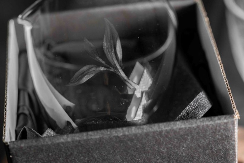 Handmade Czech Glass Carved Pitcher - 250ml - Styl: Varianta 2