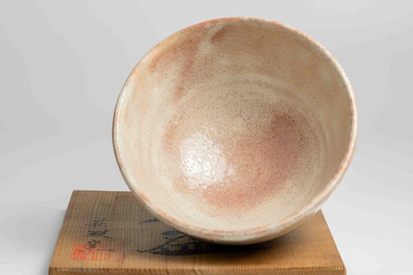 Vintage Hattori Kaname Hagi-yaki Chawan