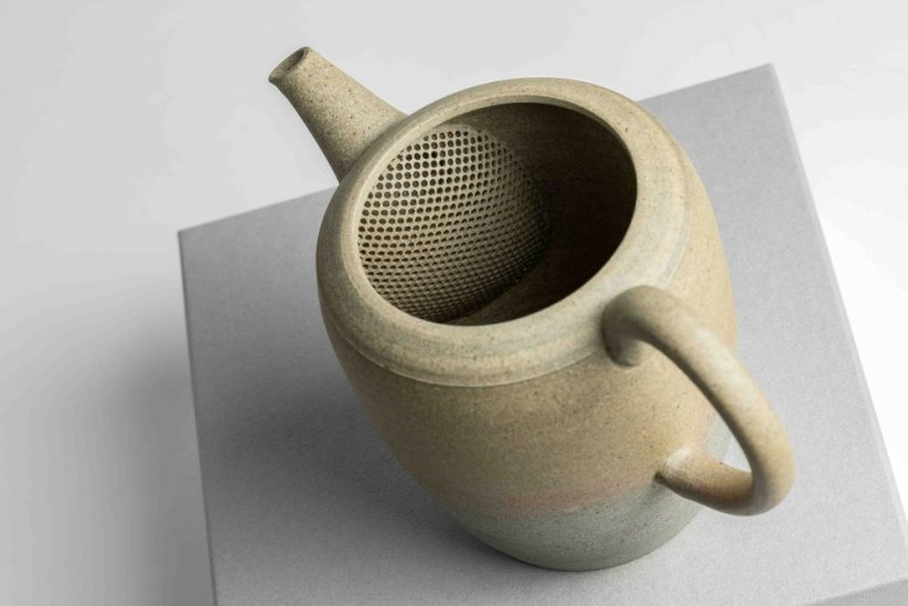 Jinshu Classic White Yohen Teapot - 180 ml