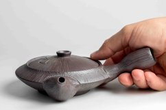 Vintage Kiami Hira Banko-yaki Kyusu - 160ml