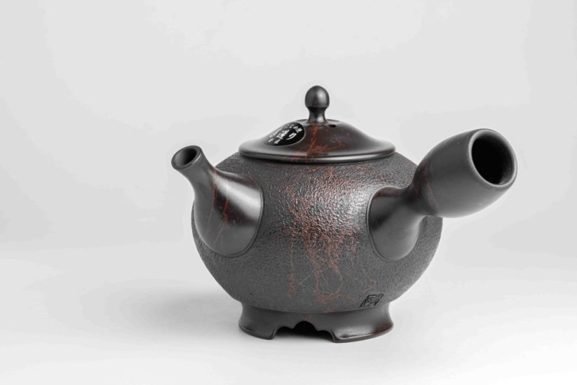 Koshin Marble Seaweed Kyusu - 230ml