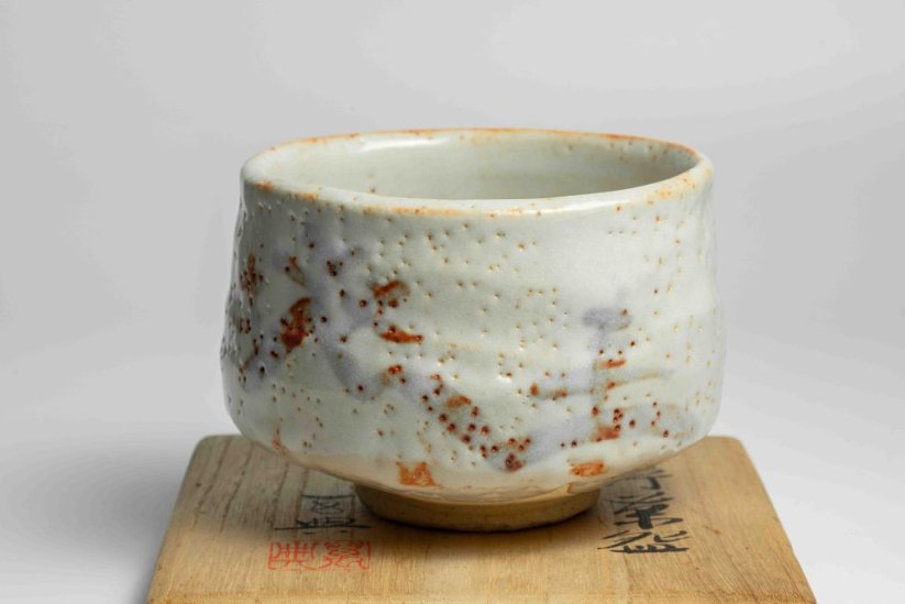Vintage Tomatsu Manten Shino Chawan