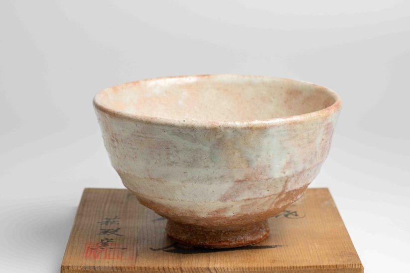 Vintage Hattori Kaname Hagi-yaki Chawan