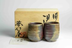 Yamaten Kiln Vintage Bizen Yunomi Set