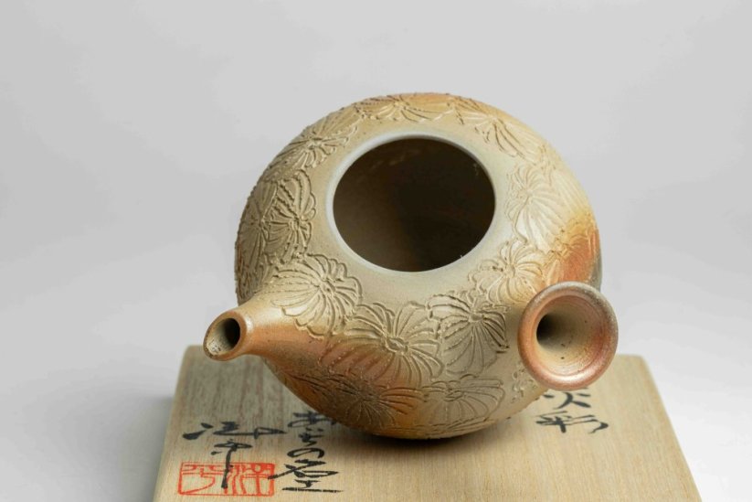 Konishi Yohei White Daisy Kyusu - 200ml