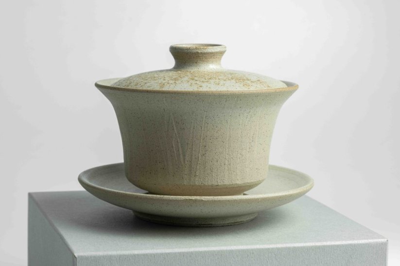 Jinshu Gaiwan White Oyster Shell - 110ml