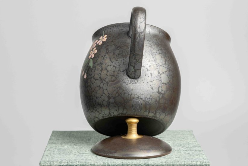 Shoryu Tenmoku Flower Teapot - 270ml
