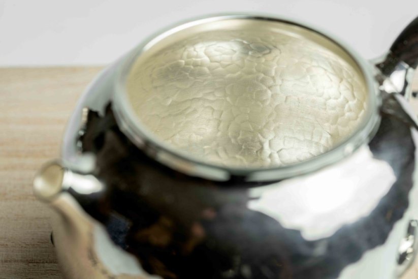 Pure Silver Jade Tea pot - 130ml