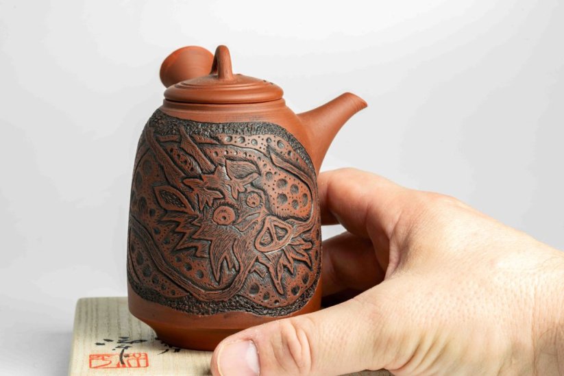 Konishi Yohei Kyusu Dragon.1 Carving - 280ml