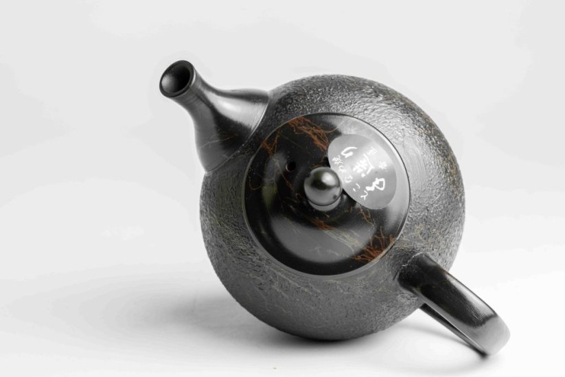 Koshin Marble Seaweed Teapot - 130ml