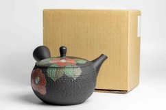 Hirotaka Umehara Red Flower Kyusu - 300ml