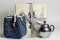 Pure Silver Jade Black Finish Tea pot - 130ml