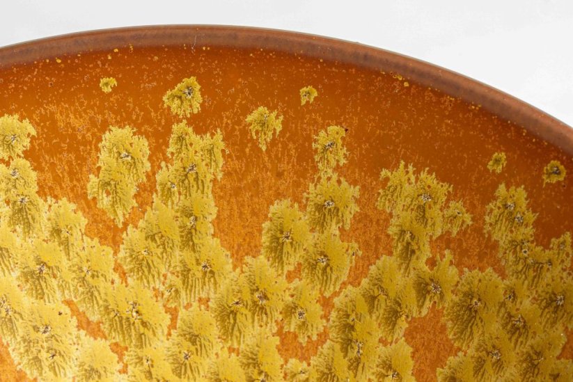 Kato Fujiyama Gold Crystal Tenmoku Chawan