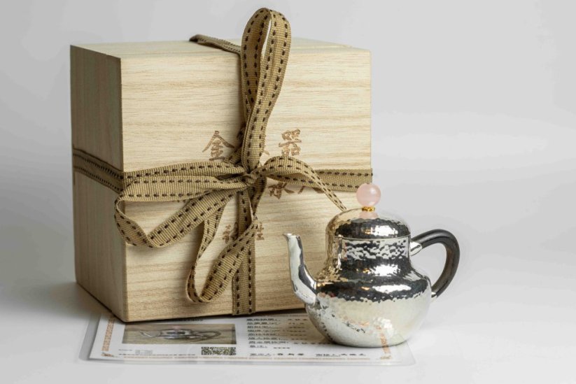 Pure Silver Si Ting Tea Pot - 70ml