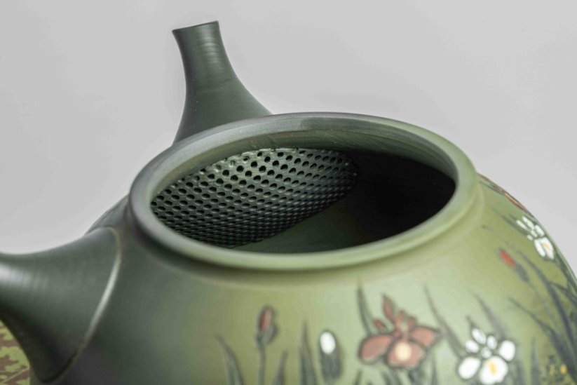 Teruyuki Isobe Vintage Kyusu - Field of flowers - 250 ml