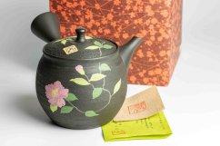 Vintage Shoryu Flowers Kyusu - 350 ml