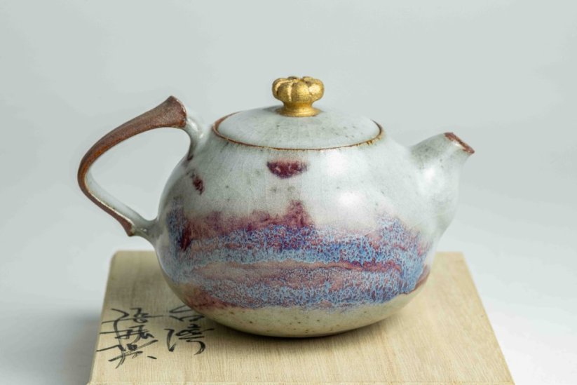 Jhang Jhensing Typhoon Glaze Pot  - 160ml