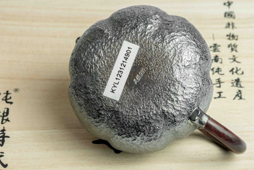 Pure Silver Black Pumpkin Tea pot - 120ml