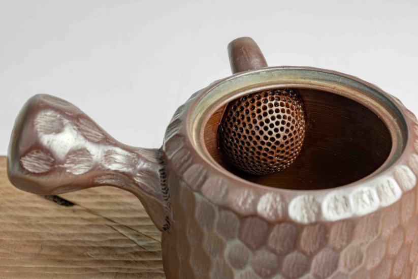 Mori Iroku III Carved Kyusu - 190ml