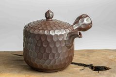 Mori Iroku III Carved Kyusu - 190ml