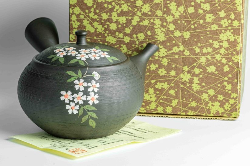 Shoryu Flowers Kyusu - 460 ml
