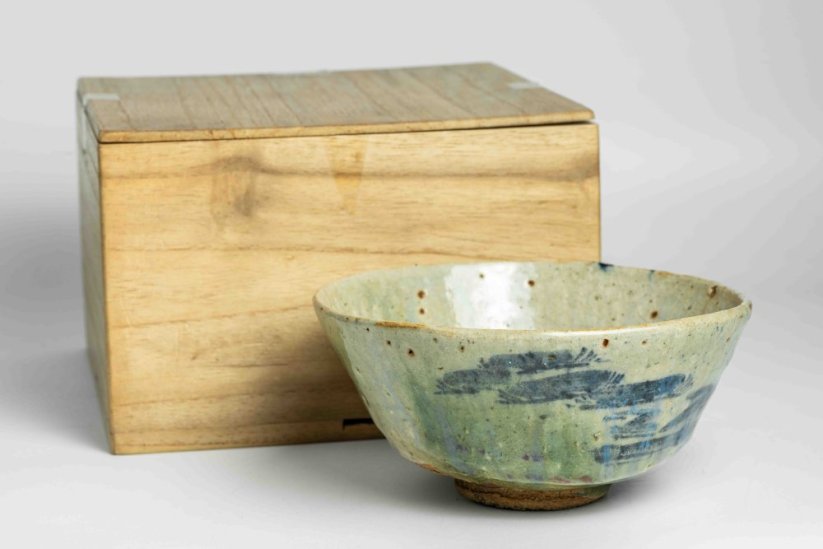 Vintage Blue Pines Chawan