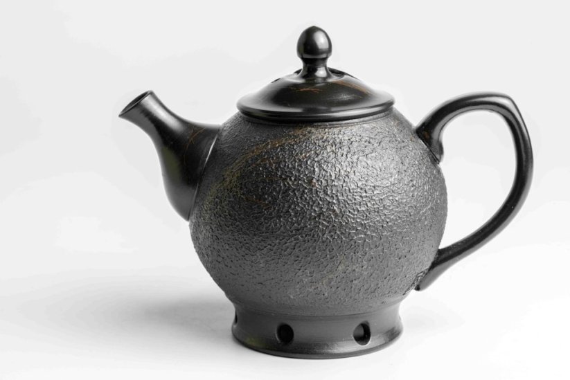 Koshin Marble Seaweed Teapot - 130ml