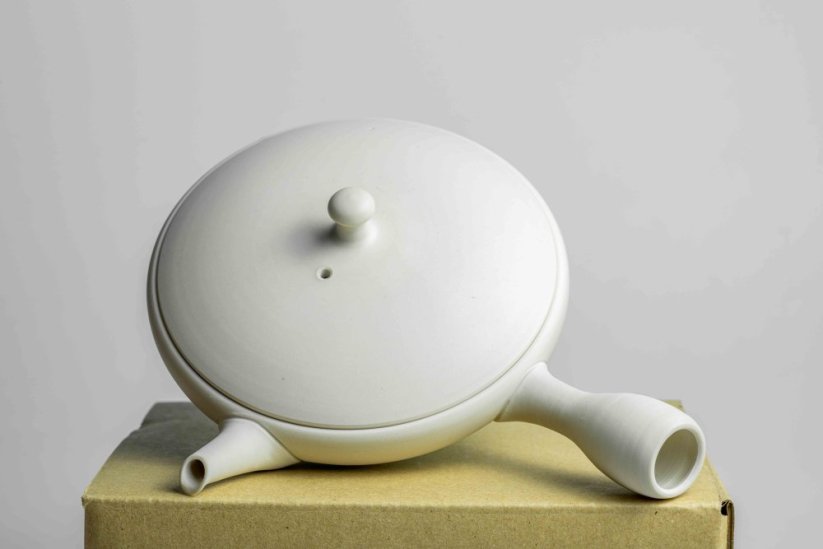 Junzo Maekawa White Hira Kyusu - 120ml