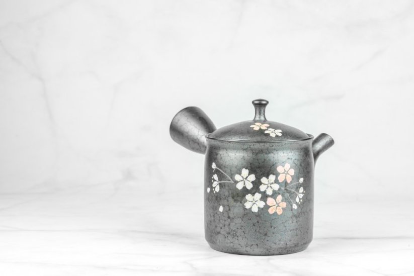 Shoryu Tenmoku Sakura Kyusu - 150 ml