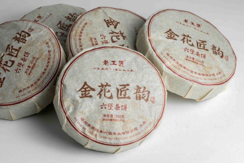Wuzhou Liu Bao Jinhuabing - 2021/2025 - 250g - Váha: 50g