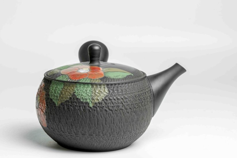 Hirotaka Umehara Red Flower Kyusu - 300ml