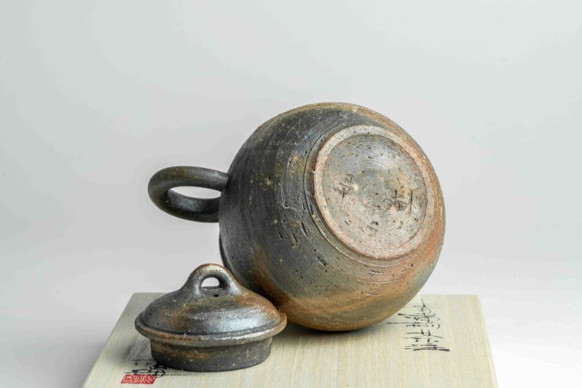 Masaaki Kobashi Ao-Bizen Hidasuki Teapot - 160ml