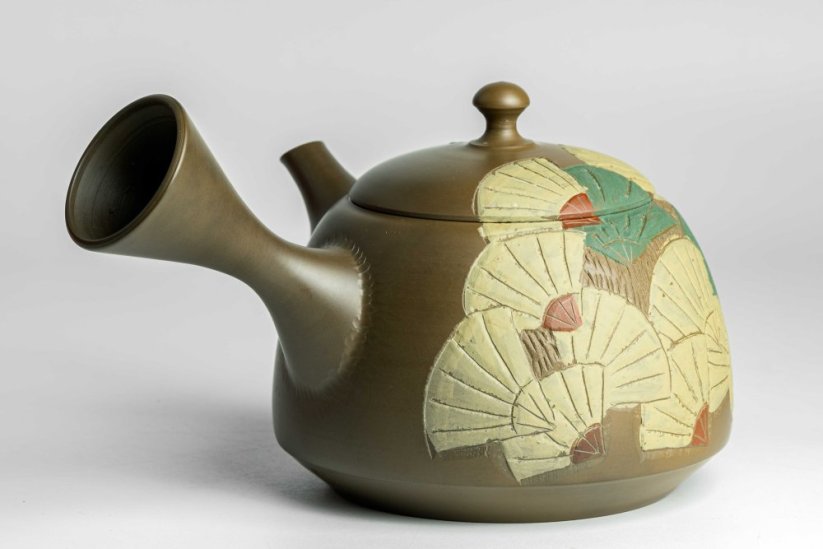 Shoyo Itoh Carved Kyusu - 250ml