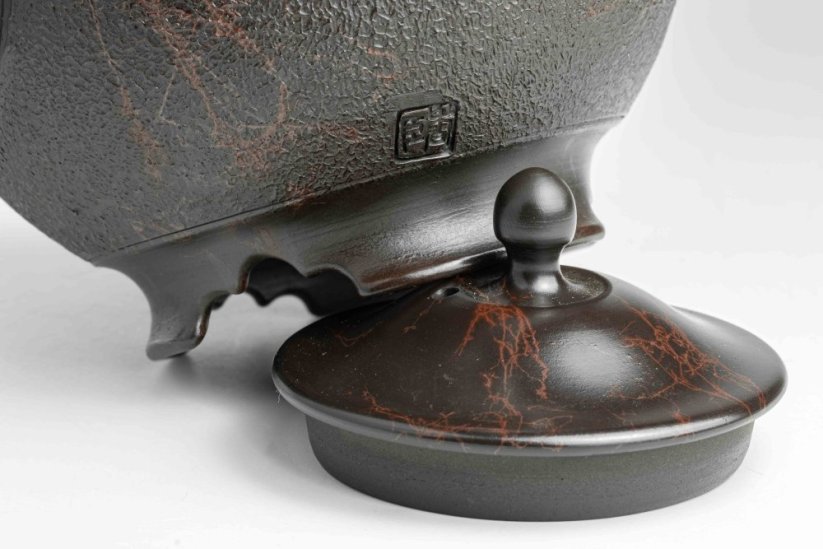 Koshin Marble Seaweed Kyusu - 230ml