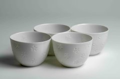 Radka Linhartova Snow Flakes Tea Cup - 60ml