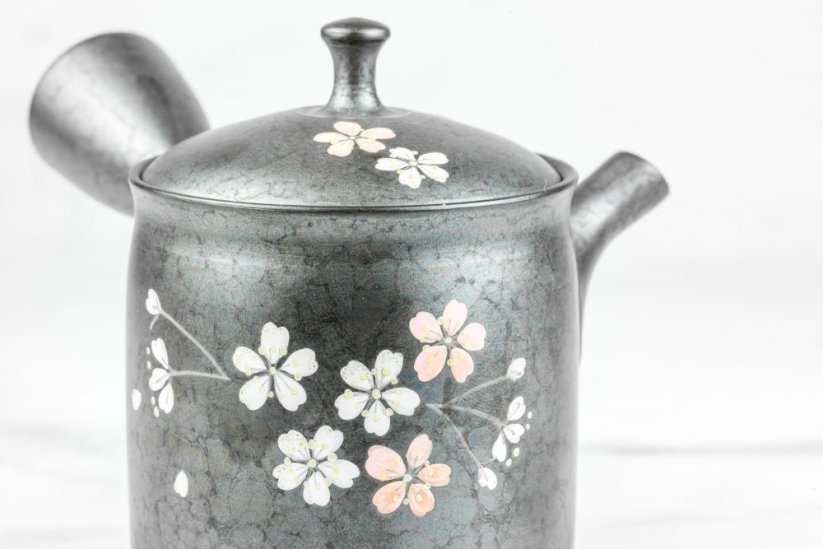 Shoryu Tenmoku Sakura Kyusu - 150 ml