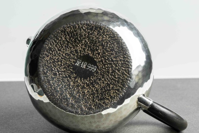 Pure Silver Hammered Tea Pot - 80ml