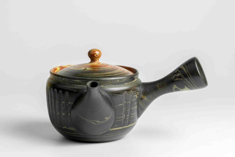 Seiho - Tsuzuki Takao - Nerikomi Kyusu - 220 ml