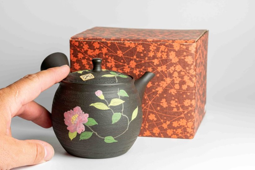 Vintage Shoryu Flowers Kyusu - 350 ml