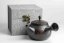 Reiko Vintage Black Red Flowers Kyusu - 240ml