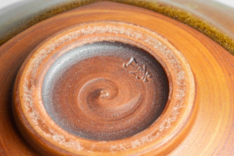 Kato Fujiyama Gold Crystal Tenmoku Chawan